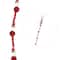 Crystal Lane DIY Holiday Christmas 7" Designer Glass & Clay Bead Strand